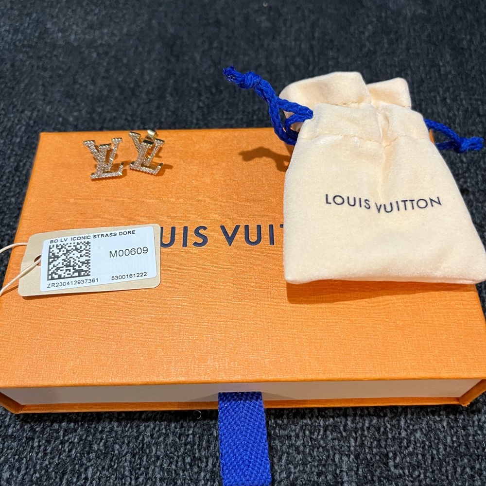 Louis Vuitton stud earrings
